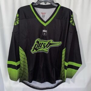 Saskatchewan Rush NLL Lacrosse Jersey Black Youth‎ Size XL ProJoy NWOT